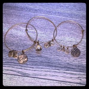 Set of 3 Alex Ani bracelets